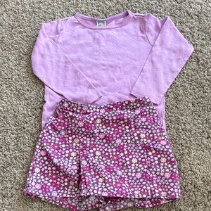 Gymboree Pink Floral Kids Matching Set